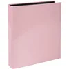 Image de Exacompta - réf. 54566E - 1 Classeur rigide Aquarel - 2 anneaux en D - Diamètre 25 mm - Dos de 4 cm - Dimensions extérieures : 31,5 x 27 cm - Format à classer A4 - Coloris : rose