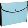 Image de Exacompta - Réf. 56660E - 1 trieur folio Aquarel - livré avec un porte bloc et un bloc papier - 1 compartiment renforcé pour tablette - 6 compartiments - dim 33x25,5 cm - pour A4 - couleurs aléatoires