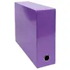 Image de Exacompta Boîte Transfert Iderama Papier A4 Dos 90 mm Violet
