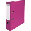 Image de Exacompta - Réf. 918415B - 1 Classeur à levier A4 - Dos 75 mm - Mécanique 80 mm - Dimensions extérieures : 31,8 x 28,4 x 8 cm - Format à classer A4 - Coloris : Framboise