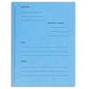 Image de Paquet de 25 dossiers de plaidoirie pré-imprimés Exacompta - 25x32 - couleur - turquoise