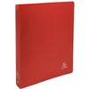 Image de EXACOMPTA Lot de 10 Classeurs 4 anneaux 30 mm polypropylène Opaque A4 maxi Rouge