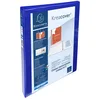 Image de EXACOMPTA Classeur personnalisable Kreacover A4 Maxi 4 Ax Diam 16 mm Dos 35mm Bleu