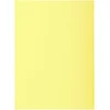 Image de Exacompta - Réf. 850105E - Paquet de 100 sous-chemises SUPER 60 g/m2 aux couleurs pastel - sous chemises certifiées PEFC  - dimensions 22 x 31 cm pour format A4 - couleur canari
