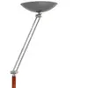 Image de Aluminor Lampadaire à éclairage indirect LED Lib V, réglable en hauteur, argenté