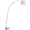 Image de Aluminor Lampadaire arqué Arc Is chrome