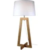 Image de Aluminor SACHA LT AJ2, chintz, E27, 40 W, bois naturel