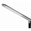 Image de Aluminor Lampe de bureau LED Success avec horloge, noire