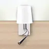 Image de Aluminor Applique murale Asset avec lampe de lecture et port USB