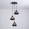 Image de Aluminor Cone suspension, à trois lampes