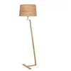 Image de Aluminor Memphis LS LAMPADAIRE, Bois Naturel + AJ Bois Contrecollé