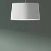Image de Aluminor Sacha suspension avec abat-jour en tissu
