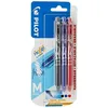 Image de Pilot - Blister 3 FriXion Ball Clicker 0.7 - Roller effaçable - Noir/Bleu/Rouge - Pointe moyenne