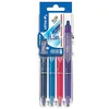Image de Pilot Stylo roller FRIXION BALL CLICKER 07 Set2Go, étui de 4