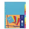Image de Viquel Lot de 12 Intercalaires Maxi A4 Happy Fluo