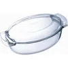 Image de Cocotte - PYREX - 1450076 - Ovale - En verre borosilicate - 38 x 23 cm - capacité totale de 58L