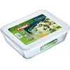 Image de Boîte de conservation rectangulaire - PYREX - 1451006 - Couvercle en plastique - Verre borosilicate - 24 x 19 cm