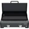 Image de Plancha gaz CAMPINGAZ SIGMA 2 2210869 noir 2 brûleurs à poser, 58x36 cm