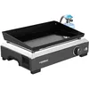Image de Campingaz plancha à gaz Othello 1 CV | Plaque chauffante 2,8 kW | Barbecue de table portable | Surface en acier émaillé | Brûleur avec technologie BlueFlame | Nettoyage facile