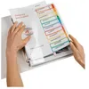 Image de AVERY Intercalaires Readyindex, PP, 12 touches, A4