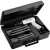 Image de Marteau burineur à air comprimé Facom, burin, jeu de poinçons dans coffret plastique, 6 pcs.