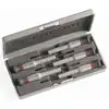 Image de Coffret de 5 tournevis de précision Microtech FACOM AEF.J1PB (4 plats + 1 cruciforme)