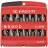 Image de FACOM - Jeu d'Embouts de Vissage 28 pièces - E.120PB - Coffret avec Embouts Plats, PH, PZ Torx et à Six Pans - Polyamide PA66 - Haute Résistance - Mallette - Outillage à Main