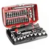 Image de Coffret de douilles et vissage 1/4'' FACOM R2NANOPB 38 pièces