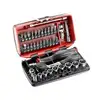 Image de Coffret de clé à cliquet manche rotatif avec douilles 1/4" FACOM R.360NANOPB 6 pans (38 pièces)
