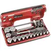 Image de Coffret de clé à cliquet manche rotatif DBOX FACOM S.360DBOX4PB avec douilles 1/2'' 6 pans (22 pièces)