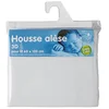 Image de babyCalin - Housse alèse 3D 60x120 cm Blanc