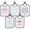 Image de babyCalin Set de 5 Bavoirs, Multicolore