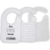 Image de babyCalin Lot de 3 Bavoirs Naissance