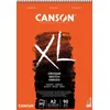 Image de CANSON XL - Album spiralé 60 feuilles de papier croquis - Grain fin - A2 - 90g/m²