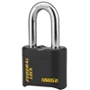 Image de THIRARD - Cadenas à Combinaison Fédéral Lock SR - Acier Noir - 4 Chiffres - Anse en Molybdène - 62 mm - Haute Sécurité - Résistant à la Corrosion et au Crochetage