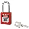 Image de THIRARD - Cadenas de consignation LOTO Lockout Tagout 40 mm anse acier Ø 6 x 38 mm rouge