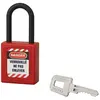 Image de THIRARD - Cadenas de consignation LOTO Lockout Tagout 40 mm anse nylon Ø 6 x 38 mm rouge