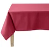 Image de Coucke Nappe Rectangle Uni Griotte Coton 180 x 300 cm