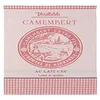 Image de Coucke Serviette French Cotton Jacquard Camembert Fromage, 50,8 x 76,2 cm, Rouge, 100% Coton