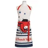 Image de Coucke 3152195097819 Tablier Rit French Vache, Coton, Multicolore, 85x76 cm