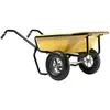 Image de Brouette Haemmerlin Pro Select Expert Twin 160 L Peinte 2 roues gonflées -306020701