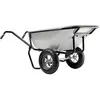 Image de Brouette Haemmerlin Pro Select Expert Twin 230L Galvanisée 2 Roues Gonflées -306255701