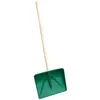 Image de LEBORGNE - Pelle Poussoir Manche Bois Pomme - Multi Usages Neige, Déchets, Matériaux Légers - Certifié PEFC 100% - H 37,5 cm - Lg 45 cm - Léger et Silencieux