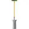 Image de Leborgne, Louchet d'Arrachage Pro, Manche Tri-Matière En T, Tête Acier Au Carbone, Longueur Lame: 36 cm, Poignée béquille tri-matière extra large (25 cm), Bord d’attaque affûté sur les 3 faces