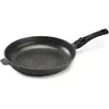 Image de Pradel Excellence - PCUI001004 - Poêle en Fonte d'Aluminium Premium Ø32cm - Revêtement Anti-Adhésif Façon Pierre - Manche Amovible - Tout Feu, Induction, Four, Noir