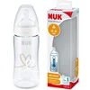 Image de NUK First Choice+ biberon | 0-6 mois | Contrôle de température | Tétine en silicone | Valve anti-coliques | Sans BPA | 300 ml