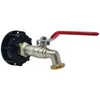 Image de BOUTTE Adaptateur en plastique - Cuve 1000 L - Ø60 - Robinet laiton 1/4t 20x2