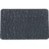 Image de Tapis de Bain Galet à mémoire de Forme Gris 50x80cm