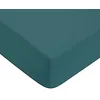 Image de FUTURE HOME - Drap Housse en 100% Coton Premium 57 Fils uni Bonnet 25cm Canard 140x200cm avec Bonnet élastique de 30cm