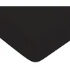 Image de FUTURE HOME - Drap Housse en 100% Coton Premium 57 Fils uni Bonnet 25cm Noir 90x200cm avec Bonnet élastique de 30cm